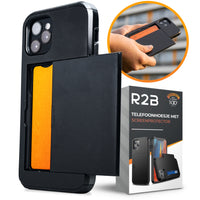 R2B Case with card holder for iPhone 15 Pro - Model Utrecht