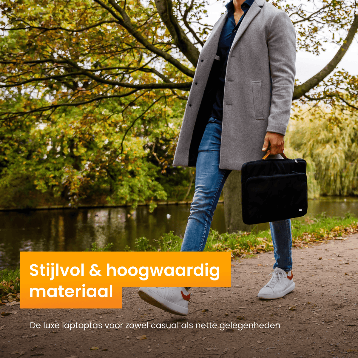 R2B Laptoptas 14 Inch met Accessoirevak - Laptoptas