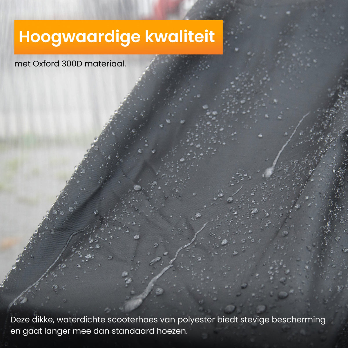 R2B Scooterhoes & Motorhoes - Waterdicht & Opbergzak - Kliksysteem & Diefstalbeveiliging - Scooterhoes