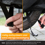 R2B Scooterhoes & Motorhoes - Waterdicht & Opbergzak - Kliksysteem & Diefstalbeveiliging - Scooterhoes