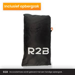 R2B Scooterhoes & Motorhoes - Waterdicht & Opbergzak - Kliksysteem & Diefstalbeveiliging - Scooterhoes