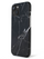 R2B iPhone 15 Marble Look Case - Screen Protector - Stylish &amp; Sturdy - Black