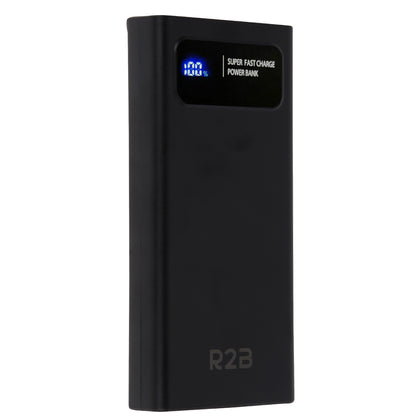 R2B Powerbank 20.000 mAh - 4 tot 6 Keer Opladen - Snelladen - Krachtig & Compact