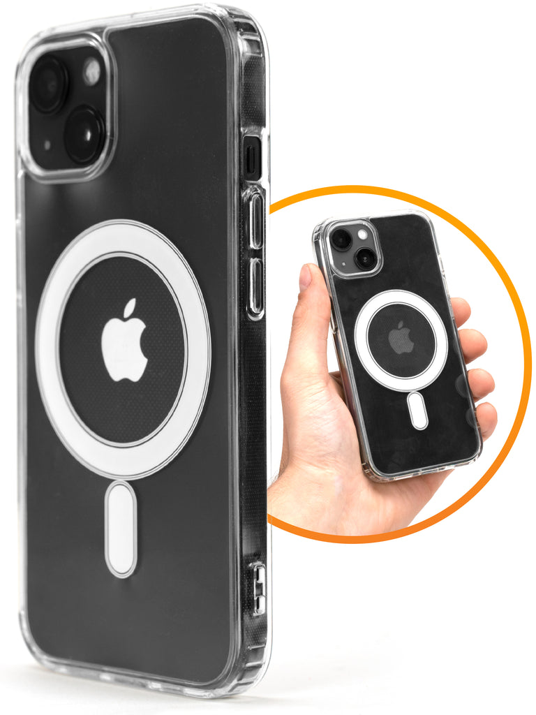 R2B iPhone 15 hoesje geschikt voor Magsafe - Inclusief Screenprotector - Model Amersfoort