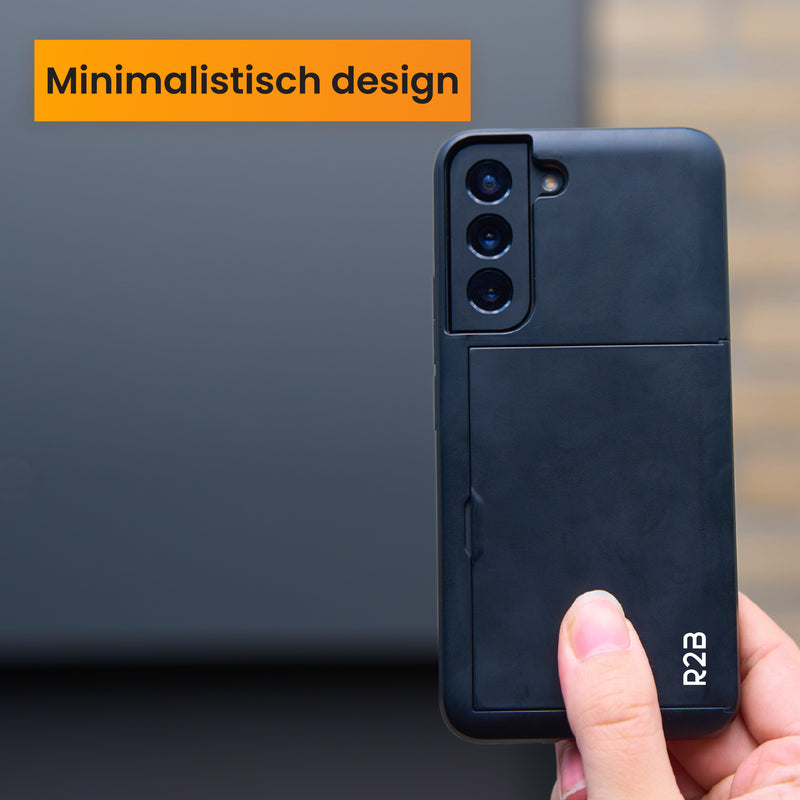 Samsung Galaxy A16 hoesje zwart achterkant