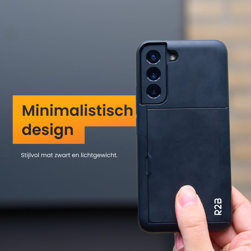 Samsung Galaxy S25 Plus hoesje zwart achterkant