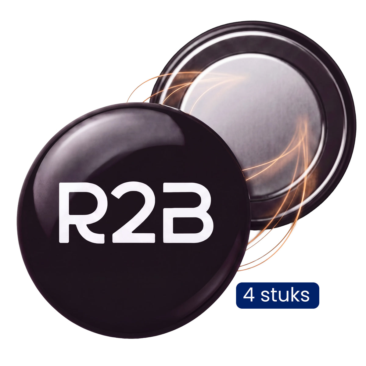 R2B Startnummer magneten - Set van 4 Paar (8 magneten)