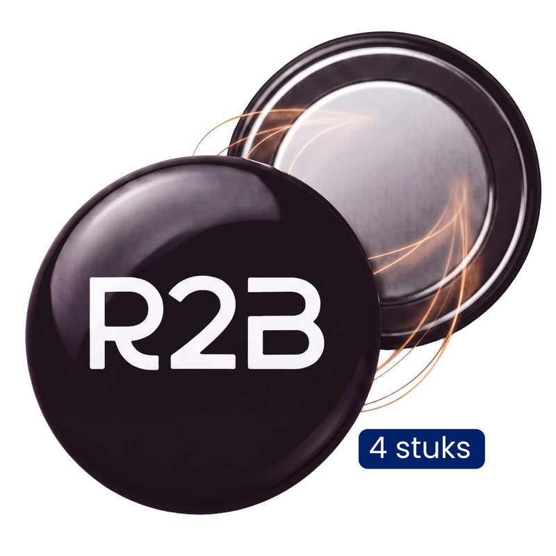 R2B Startnummer magneten - Set van 4 Paar (8 magneten)