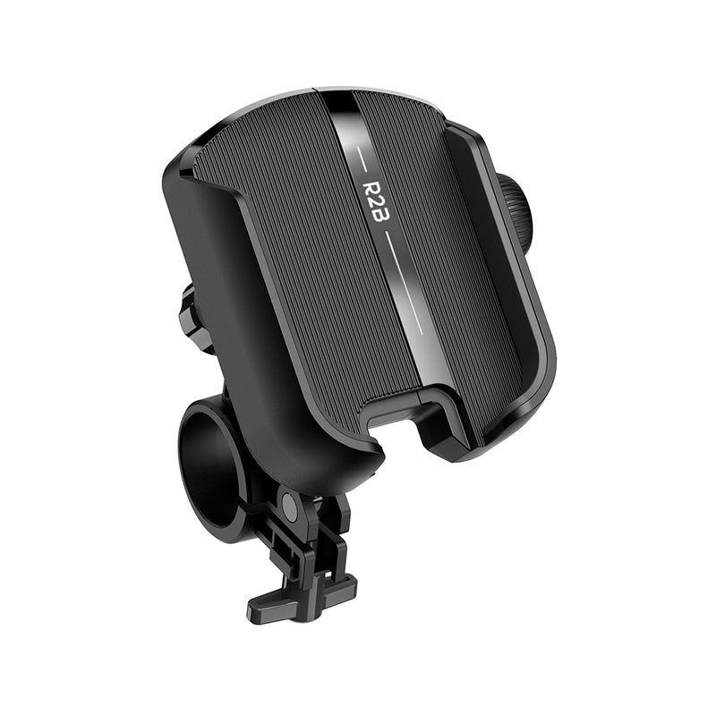 Telefoonhouder fiets productfoto met witte achtergrond. 