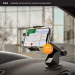 R2B Telefoonhouder Auto Met Zuignap - Raam Ventilatierooster Dashboard - Telefoonhouder auto