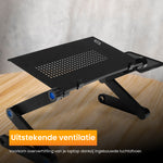 R2B Laptoptafel Verstelbaar - Ergonomisch, Koelend & Draagbaar - Inclusief Muisplateau – Zwart