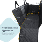 achterbank bescherming hond voor de meeste type auto's