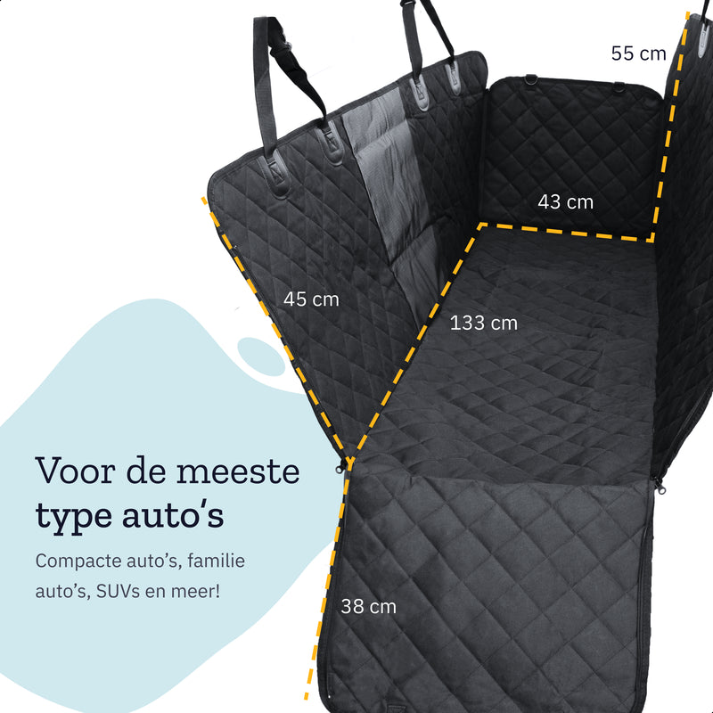 achterbank bescherming hond voor de meeste type auto's