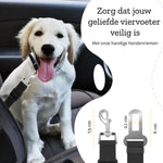 achterbank hoes auto hond met meegeleverde riem