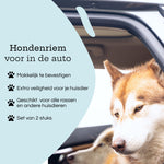 All 4 Pets Supply Hondengordel voor Auto - 2 stuks