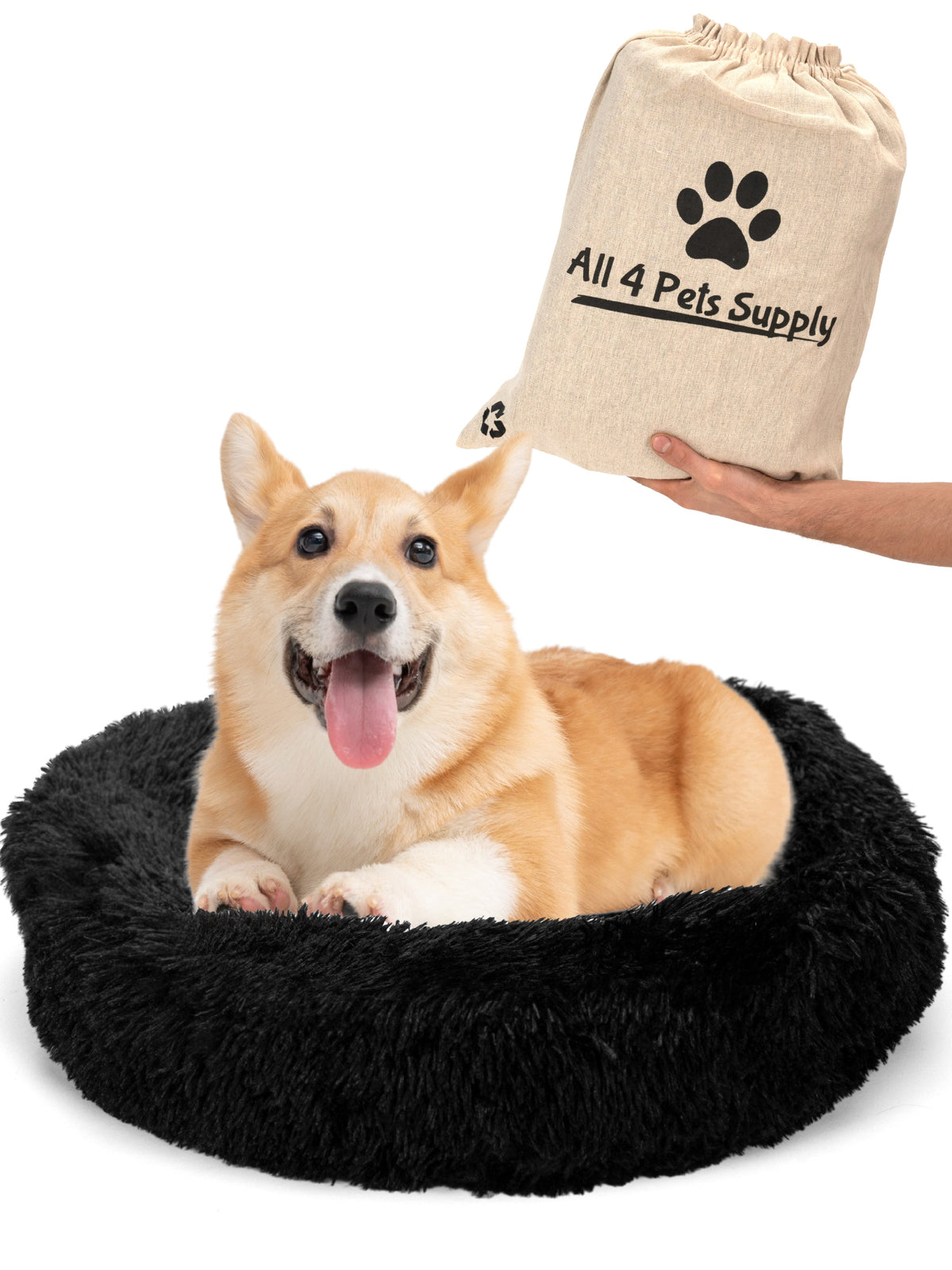 All 4 Pets Supply Hondenmand Donut - S