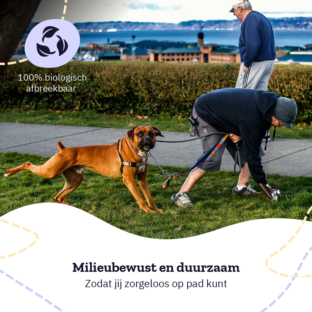 All 4 Pets Supply Hondenpoepzakjes 100% Biologisch Afbreekbaar - 320 stuks