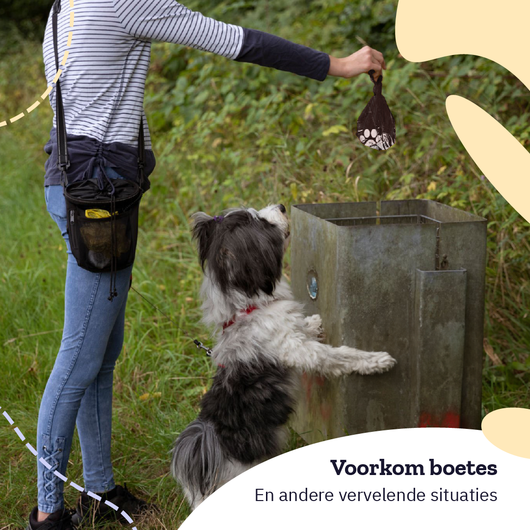 All 4 Pets Supply Hondenpoepzakjes inclusief houder - 320 stuks - Lavendel geur