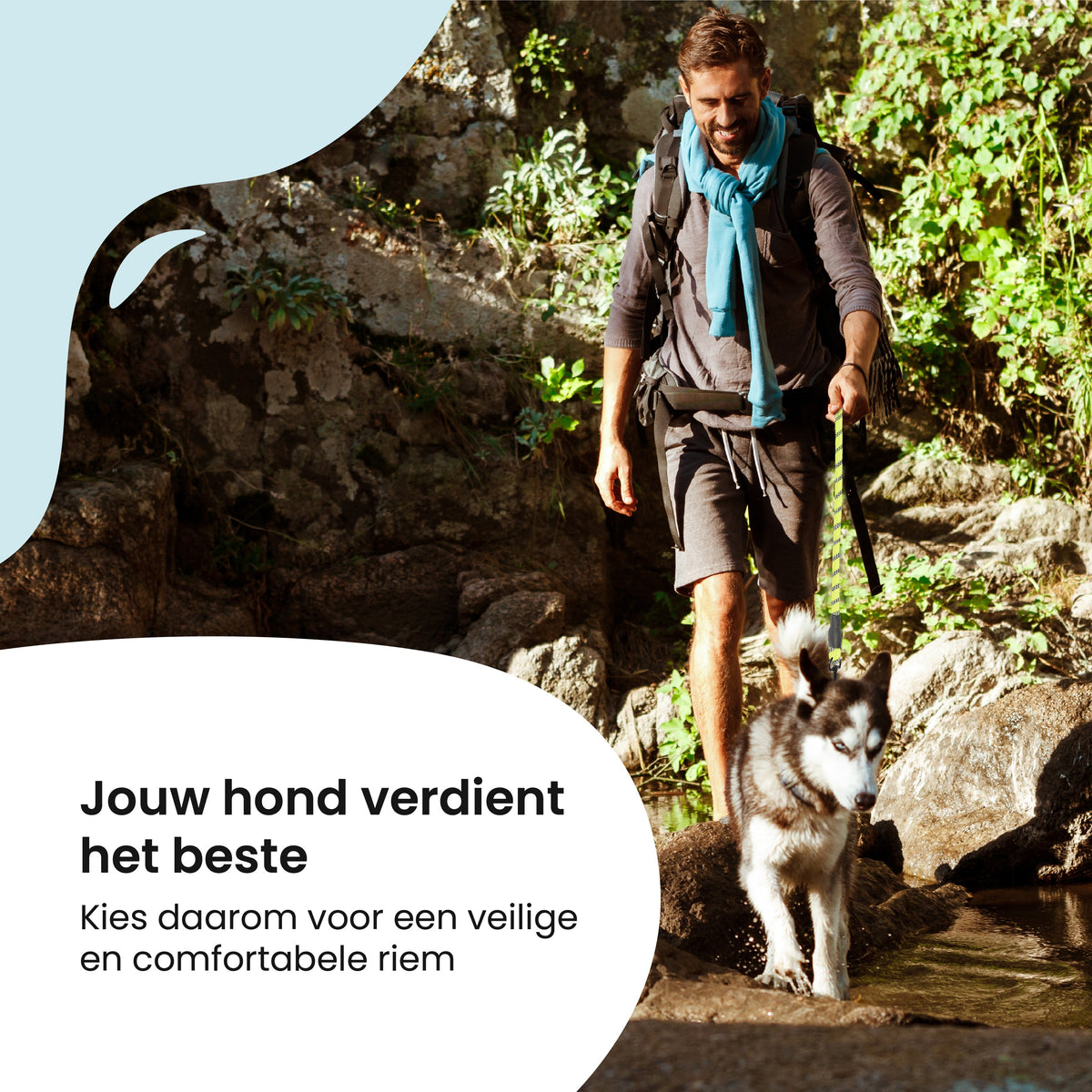 All 4 Pets Supply Reflecterende Hondenriem - 3 meter - Geel