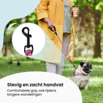 All 4 Pets Supply Reflecterende Hondenriem - 3 meter - Roze