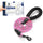 All 4 Pets Supply Reflecterende Hondenriem - 3 meter - Roze