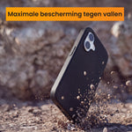 R2B iPhone 17 hoesje met MagSafe - Incl. Screenprotector - Zwart
