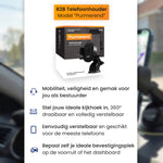 Auto telefoonhouder dashboard model Purmerend met productverpakking