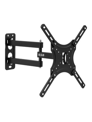 R2B TV Bracket - 14 to 55 Inch - Vesa 400 x 400 (max) - Wall Bracket TV 55 Inch - TV Brackets Rotatable and Tiltable - TV Bracket - Television Bracket