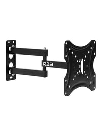 R2B TV Beugel 14 t/m 42 Inch - Draaibaar & Kantelbaar - VESA 200x200 - Stevig & Kabelgeleider
