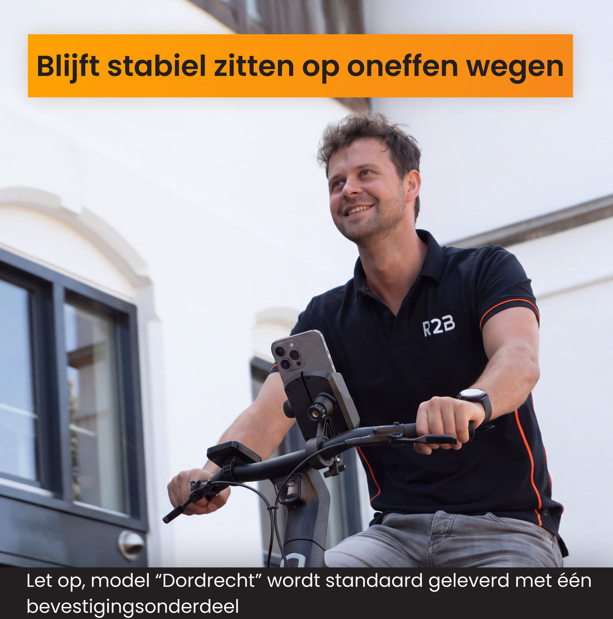 R2B Bevestigingsonderdeel voor Fietshouder model Dordrecht