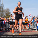 R2B Sport Compressiesokken Dames/Heren - Zwart/Grijs