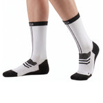 R2B Sport Compressiesokken Dames/Heren - Wit/Zwart