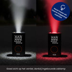 compressor die ook als zaklamp kan werken