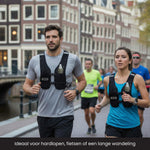 drinkrugzak hardlopen met softflask van 500ml voor tijdens je run