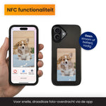 e ink phone case iphone 17 zwart waarvoor geen stroom nodig is