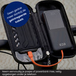 R2B Telefoonhouder Fiets, Motor, Scooter + Powerbank 10.000 mAh