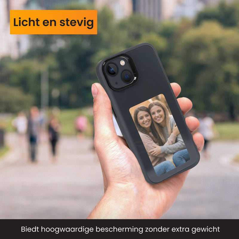 foto op hoesje iphone 13 met stevige bescherming