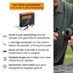 R2B Garmin Oplaadkabel 1 Meter - USB-A & USB-C
