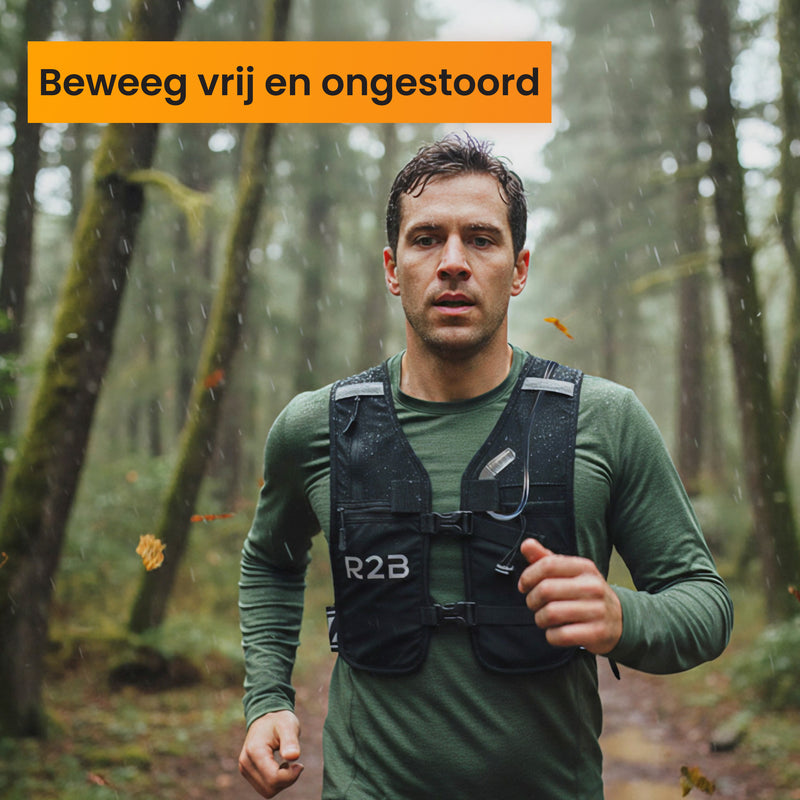 hardloopvest heren die comfortabel zit