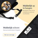 hoes achterbank auto hond die makkelijk op te hangen is