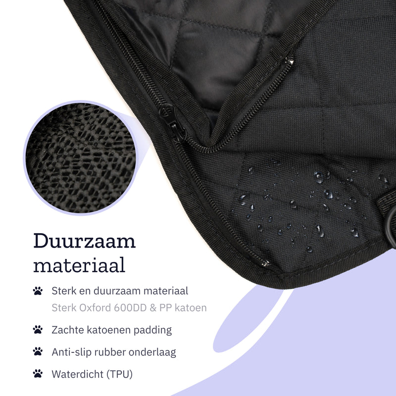 hondendeken achterbank van duurzaam materiaal