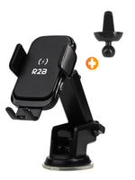 R2B Telefoonhouder Auto - Draadloze Oplader - Raam, Dashboard, Ventilatierooster
