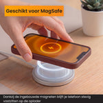 R2B iPhone 16 hoesje met MagSafe - Incl. Screenprotector - Roodbruin