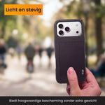 R2B iPhone 18 Pro Max Hoesje met Pasjeshouder - Incl. Screenprotector - 3 Pasjes