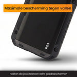 R2B iPhone 18 Pro Max Hoesje met Pasjeshouder - Incl. Screenprotector - 4 Pasjes