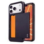 R2B iPhone 18 Pro Max Hoesje met Pasjeshouder - Incl. Screenprotector - 3 Pasjes