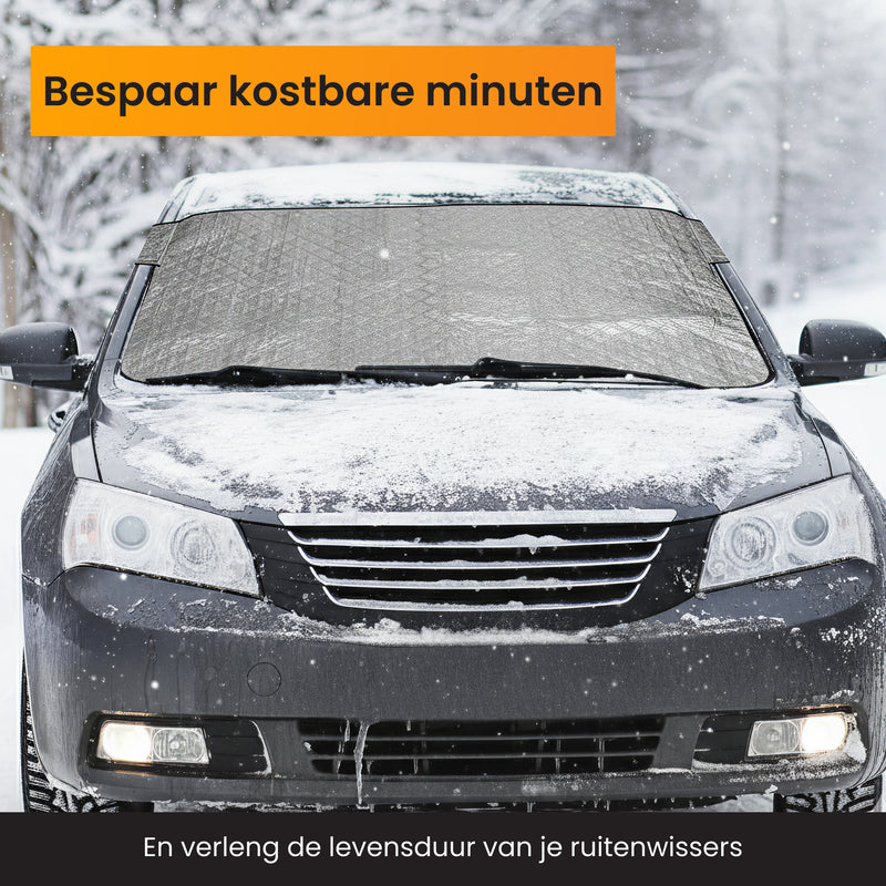ijsdeken auto over het voorraam