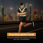 R2B Phone Holder Running - 6 inch - Waterproof + Running Vest with Lighting