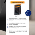 R2B Screenprotector iPhone 18 Pro - Tempered Glass - Installatieframe