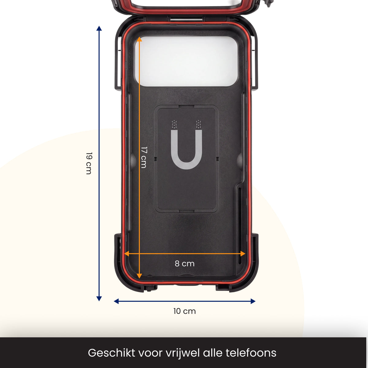 R2B Telefoonhouder Fiets Waterdicht - Waterdichte Fietshouder Telefoon